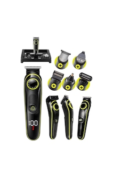Turbo 5in1 Saç Sakal Vücut Traş Makinesi 5in1 Kablosuz Erkek Tıraş Makine Seti Ip-657