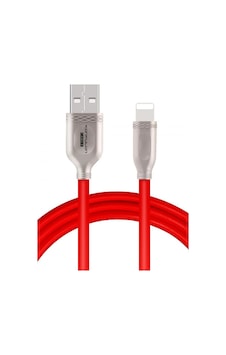 Konfulon - 62 - S48 Lightning Kablo İphone Uyumlu 1m 3a - Csmo-tex - - Kırmızı Konfulon - 62 - S48 Lightning Kablo İphone Uyumlu 1m 3a - Csmo-tex - - Kırmızı