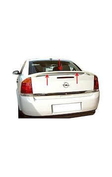 Opel Vectra C Spoiler Bagaj Yüksek Fiber 2002 2008