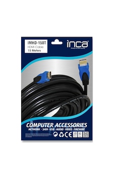 Inca Imhd-150t 15mt 4k 1.4v 3d Altın Uclu Hdmı Kab. Cn Inca Imhd-150t 15mt 4k 1.4v 3d Altın Uclu Hdmı Kab. Cn