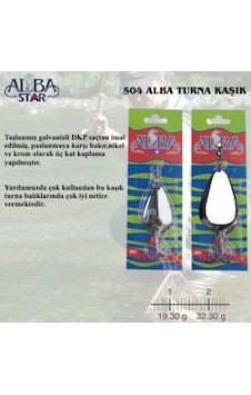 Albastar Turna Olta Kaşığı 504 No:1 Albastar Turna Olta Kaşığı 504 No:1