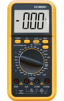 Vc 9808+ Dijital Multimetre Ölçü Aleti Vc9808