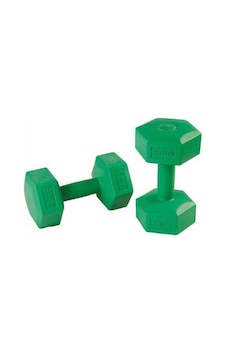 Protech 4 Kg Vinyl Yeşil Çiftli Dambıl Protech 4 Kg Vinyl Yeşil Çiftli Dambıl