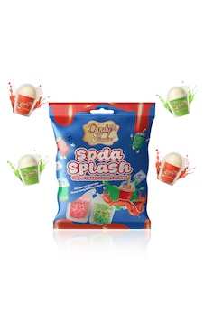 Candy Paradise Soda Splash Liquid Filled Gummy 72g Candy Paradise Soda Splash Liquid Filled Gummy 72g