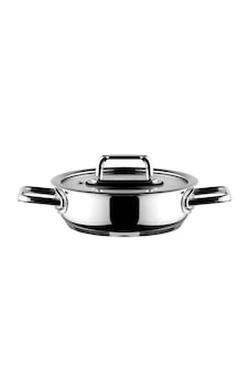 Aryıldız Colombus Metal Kulp Cam Kapak Sahan - 16 Cm Gri Aryıldız Colombus Metal Kulp Cam Kapak Sahan - 16 Cm Gri