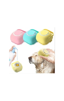 Madpet Turkuaz Şampuan Hazneli Kedi Köpek Yıkama Fırçası Silikon Masaj Tarağı İle Evcil Hayvan Yık Madpet Turkuaz Şampuan Hazneli Kedi Köpek Yıkama Fırçası Silikon Masaj Tarağı İle Evcil Hayvan Yık