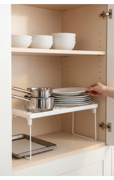 Dolap İçi Raf Düzenleyici Organizer Dolap İçi Tabak Bardak Rafı Büyük Diğer Dolap İçi Raf Düzenleyici Organizer Dolap İçi Tabak Bardak Rafı Büyük Diğer