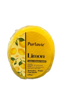 Purlavie Süngerli Limon Sabun Limon