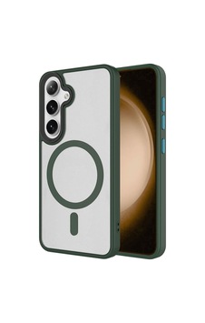 Starkit Samsung Galaxy S24 Uyumlu Kılıf Sert Pc Arka Yüzey Wireless Şarj Özellikli Koyu Yeşil Starkit Samsung Galaxy S24 Uyumlu Kılıf Sert Pc Arka Yüzey Wireless Şarj Özellikli Koyu Yeşil