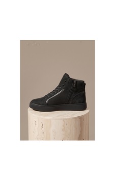 Bafaş Ayakkabı 038035 Siyah Hakiki Dana Derisi Bağcıklı Erkek Sneaker Bafaş Ayakkabı 038035 Siyah Hakiki Dana Derisi Bağcıklı Erkek Sneaker