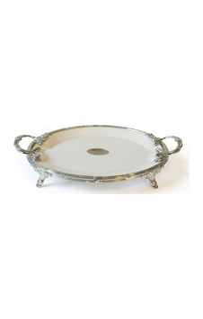 Classy Oval Sunum Tabak Gümüş 21 36 Cm Classy Oval Sunum Tabak Gümüş 21 36 Cm
