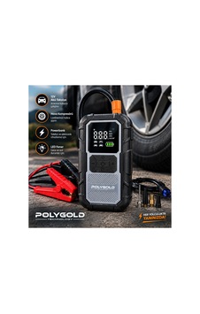 1200a Akü Takviye Cihazı 150 Psı Hava Kompresörlü Powerbank Led Fener 4 Ü 1 Arada