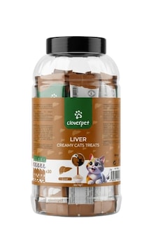 Cloverpet Kavanoz Krema Ciğerli 30x14 Gr Cloverpet Kavanoz Krema Ciğerli 30x14 Gr