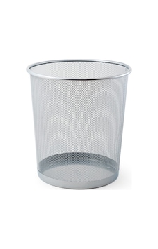 Gri Tam Delikli Ofis Çöp Kovası 10 Lt Gri Gri Tam Delikli Ofis Çöp Kovası 10 Lt Gri