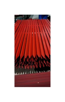 5 Adet 90 Cm 30x30 Köşebent 3 Delikli Bahçe Çit Direği Kırmızı 5 Adet 90 Cm 30x30 Köşebent 3 Delikli Bahçe Çit Direği Kırmızı