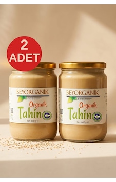 Organik Tahin 600gr 2'li Salmonella Ve Pestisit Analizli Organik Tahin 600gr 2'li Salmonella Ve Pestisit Analizli