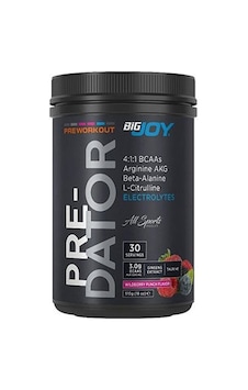 Bigjoy Sports Predator Pre-workout Orman Meyve Aromalı Preworkout Aminoasit 510 G Bigjoy Sports Predator Pre-workout Orman Meyve Aromalı Preworkout Aminoasit 510 G