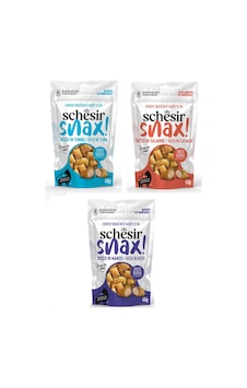 Schesir 3 Çeşit Karma Snax Dolgulu Kedi Ödül Maması 60 G X 3 Adet Schesir 3 Çeşit Karma Snax Dolgulu Kedi Ödül Maması 60 G X 3 Adet