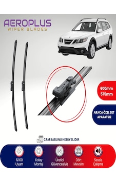 Aeroplus Saab Kombi Muz Silecek Takımı 2007-2012 Aeroplus Saab Kombi Muz Silecek Takımı 2007-2012