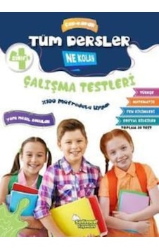 4.Sınıf Tüm Dersler Ne Kolay Çalışma Testleri - Selimer