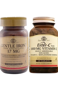 Solgar Gentle Iron 17 Mg 90 Kapsül Solgar Ester-C Plus 1000 Mg 30 Solgar Gentle Iron 17 Mg 90 Kapsül Solgar Ester-C Plus 1000 Mg 30