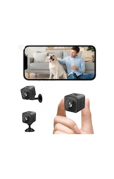 Akıllı Mini Kamera 1080p Hd Wifi Mobil Uygulamalı Şarjlı Gece Görüşlü Çift Yönlü Ses Kart Destekli Lisinya Akıllı Mini Kamera 1080p Hd Wifi Mobil Uygulamalı Şarjlı Gece Görüşlü Çift Yönlü Ses Kart Destekli Lisinya