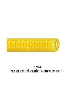 Sgs4358 1 1/4 Sarı Emici Verici Hortum 50 Metre Sgs4358 1 1/4 Sarı Emici Verici Hortum 50 Metre