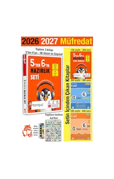 5'ten 6'ya Hazırlık Seti 2026 3 Kitap Yaz Tatili 2027 5. Sınıf Tekrar 6. Sınıf Konu Özetli İngilizce Kartlar 5'ten 6'ya Hazırlık Seti 2026 3 Kitap Yaz Tatili 2027 5. Sınıf Tekrar 6. Sınıf Konu Özetli İngilizce Kartlar