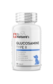 Dr. Nature's Dog Glucosamine Type II Köpek Besin Takviyesi 75 Tablet Dr. Nature's Dog Glucosamine Type II Köpek Besin Takviyesi 75 Tablet