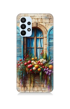 Samsung Galaxy A33 Uyumlu Pencereden Renkli Hayat Desenli Silikon Kılıf Çok Renkli Samsung Galaxy A33 Uyumlu Pencereden Renkli Hayat Desenli Silikon Kılıf Çok Renkli