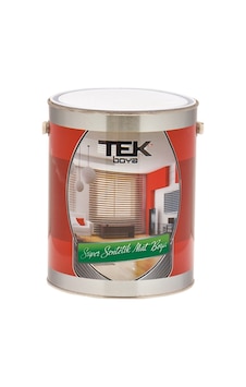 Tek Süper Lüks Sentetik Mat Yağlı Boya 2,5 Lt Beyaz