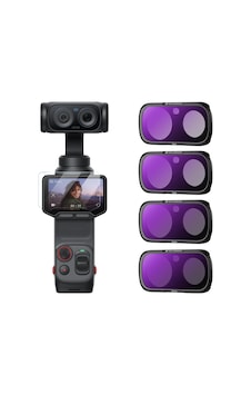 Insta360 Luna Ultra İle Uyumlu 4'lü Paket Nd Filtre Kiti Insta360 Luna Ultra İle Uyumlu 4'lü Paket Nd Filtre Kiti
