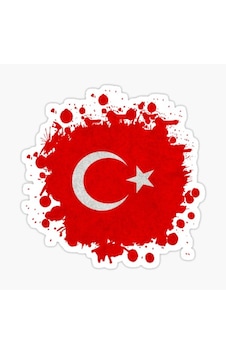Kan Ve Türk Bayrağı Sticker Yapıştırma Oto Araba Etiket Kan Ve Türk Bayrağı Sticker Yapıştırma Oto Araba Etiket