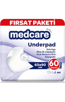 Medcare Yatak Koruyucu 60 x 90 CM 60 Adet Medcare Yatak Koruyucu 60 x 90 CM 60 Adet