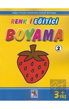 Renkli Eğitici Boyama 2 - 3+ Yaş Nurdan Yayınları - Nurdan Yayınları Renkli Eğitici Boyama 2 - 3+ Yaş Nurdan Yayınları - Nurdan Yayınları