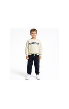 Noble Kids Erkek Çocuk Nakışlı Eşofman Takım Ekru Noble Kids Erkek Çocuk Nakışlı Eşofman Takım Ekru