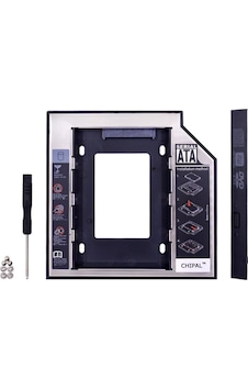 Al-4717 12.7mm Sata Hdd Harddisk Caddy Kızak Kutu Laptop Ssd Notebook Ikinci Hdd Takma