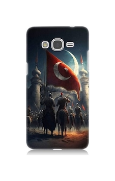 Samsung Galaxy Grand Prime Uyumlu Tulpar Bayrak Ve Kale Desenli Silikon Kılıf Samsung Galaxy Grand Prime Uyumlu Tulpar Bayrak Ve Kale Desenli Silikon Kılıf