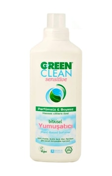 U Green Clean Bitkisel Çamaşır Yumuşatıcısı Sensitive Parfümsüz 1 L U Green Clean Bitkisel Çamaşır Yumuşatıcısı Sensitive Parfümsüz 1 L
