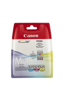 Canon Clı-521cmy Renkli 3'lü Mürekkep Kartuş Multipack 2934b010