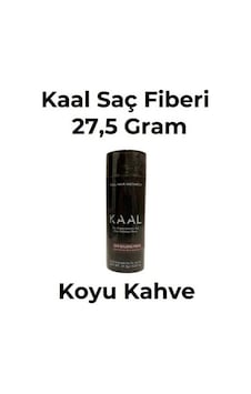 Kaal Saç Fiberi Keratin Saç Tozu Koyu Kahve 27.5 G