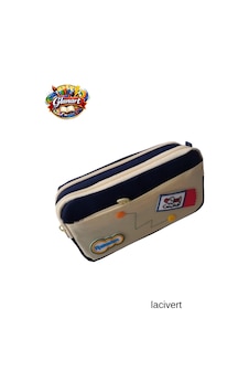 İç Kısım Full Astarlı 3 Bölmeli Kalemlik Lacivert İç Kısım Full Astarlı 3 Bölmeli Kalemlik Lacivert