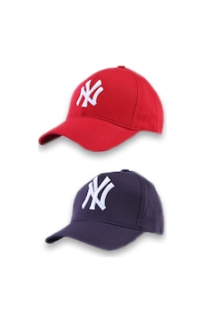 Gyes Spor Ny Şapka Unisex 2'li Takım Arkası Cırtlı Ayarlanabilir Nyşapkalartakımlı 45 Çok Renkli Gyes Spor Ny Şapka Unisex 2'li Takım Arkası Cırtlı Ayarlanabilir Nyşapkalartakımlı 45 Çok Renkli