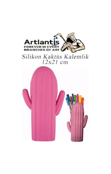 Silikon Kaktüs Kalemlik 1 Adet Silikon Kalem Kutusu Eğlenceli Sevimli Kaktüs Figürlü Hediyelik Kalemlik Pembe Silikon Kaktüs Kalemlik 1 Adet Silikon Kalem Kutusu Eğlenceli Sevimli Kaktüs Figürlü Hediyelik Kalemlik Pembe