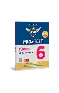 Bilfen 6. Sınıf Pro Pro-test Türkçe Soru Bankası 2025 Bilfen 6. Sınıf Pro Pro-test Türkçe Soru Bankası 2025
