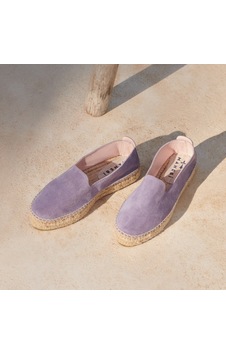 Manebi Hamptons Double Sole Kadın Mor Deri Espadril Manebi Hamptons Double Sole Kadın Mor Deri Espadril
