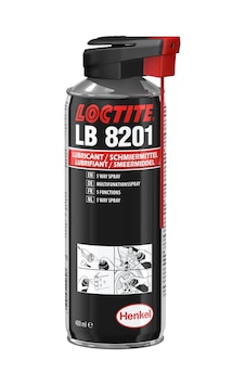 Loctite LB 8201 Yağlayıcı Pas Sökücü 400 ml Loctite LB 8201 Yağlayıcı Pas Sökücü 400 ml