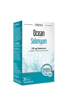 Ocean Selenyum Takviye Edici Gıda 30 Tablet Ocean Selenyum Takviye Edici Gıda 30 Tablet