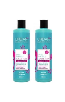Urban Care Pure Coconut & Aloe Vera Boyalı Röfleli Saçlar Saç Bakım Kremi 2 x 330 ML Urban Care Pure Coconut & Aloe Vera Boyalı Röfleli Saçlar Saç Bakım Kremi 2 x 330 ML