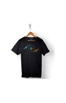 Csgo Kanas Keleş Kalaşnikof Counter Strike Baskılı Tişört Unisex T-shirt 001 Csgo Kanas Keleş Kalaşnikof Counter Strike Baskılı Tişört Unisex T-shirt 001